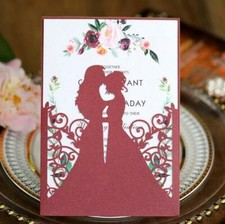 Wedding Couple Metal Cutting Dies Scrapbook  Invitation Embossing Craft Stencils