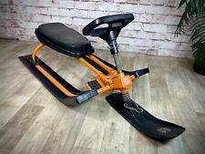 Vintage Vostok USSR Snow Racer Sled Sledge Ski Childs Ride On Toy Bike Skis 70s