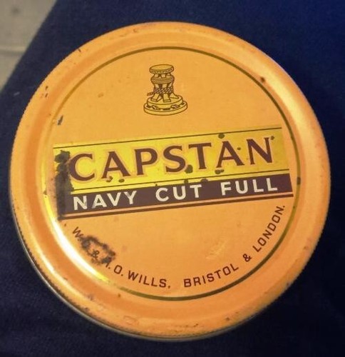 Ww2 capstan tobacco tin - capstan,