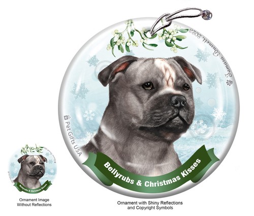 Bellyrubs kisses ornament - bellyrubs,