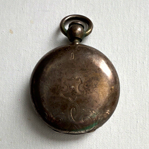 Antique coin silver hunter - coin,