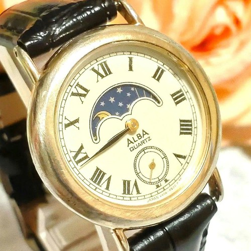 Seiko alba moon - alba, phase