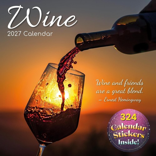 2027 square wall calendar - square,