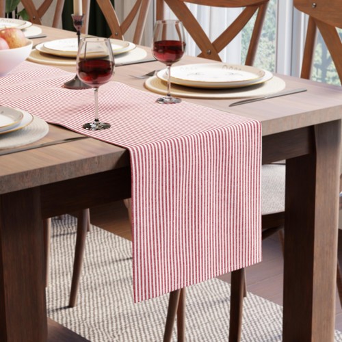 Cotton table runner seater - table,