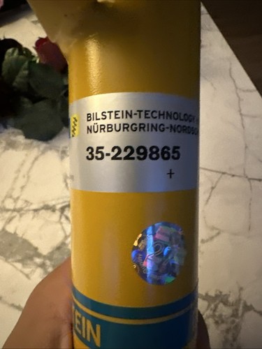 New bilstein front shock - bilstein,