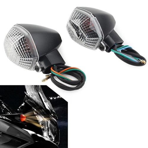 Clear front turn signal light - front,