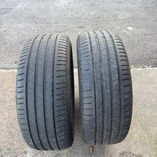 225/45/18 PIRELLI CINTURATO P7 Part Worn Tyres 7mm Of Tread Matching Pair