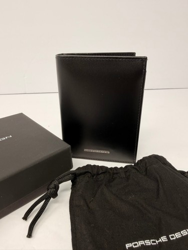 Porsche design black leather - design,