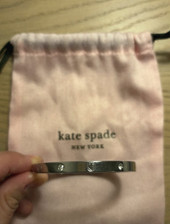 Infinite Kate Spade Silver Bangle