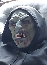 Creepy Scary Latex Mask Halloween Face Demon Evil Cosplay Party Props UK