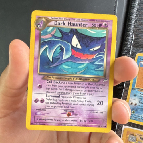 Pokemon tcg dark haunter - pokemon,
