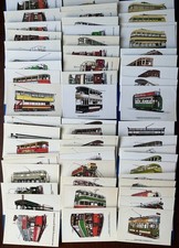 COLLECTOR CARDS:- TRAMCYCLOPAEDIA:- TRAMCARS & TRAMWAYS: SET OF SIXTY PRINTS