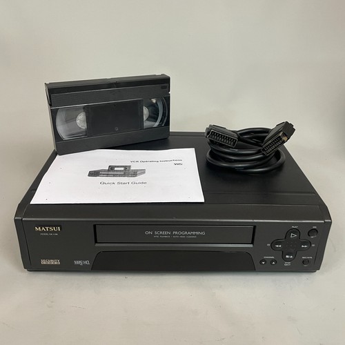 Matsui video cassette recorder - matsui,