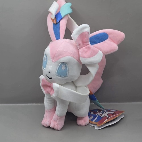 Pokemon sitting sylveon plush - sylveon,