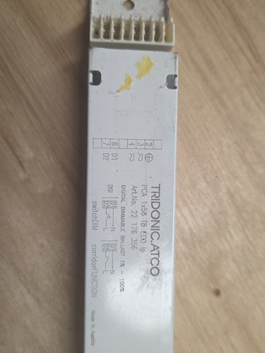 Tridonic atco pca - 1x58, eco