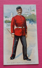 cigarette cards AMERICAN TOBACCO MILITARY UNIFORMS TYPE C