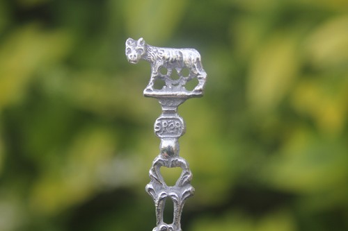 Vintage 800 solid silver spoon - silver,