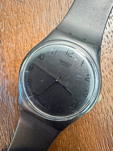 Swatch blackout gb105 - blackout,