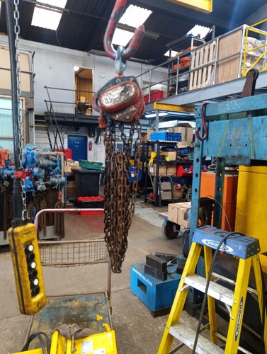 Chain block and tackle manual - block,