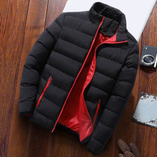 Mens Jacket Padded Coat