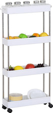 4 Tier Kitchen Storage Trolley