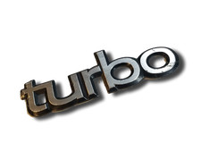 classic Saab turbo badge boot