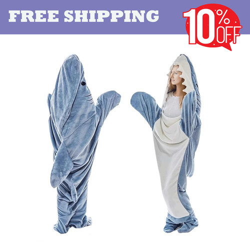 Shark blanket adult kids - shark,