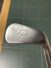 Hickory Golf Club Rare Ben Sayers North Berwick Stout Rut Iron C1890s Gutty Era