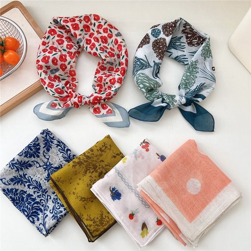 Double sides silk - sides, scarf
