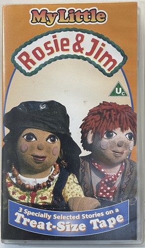 Little rosie jim vhs - rosie,
