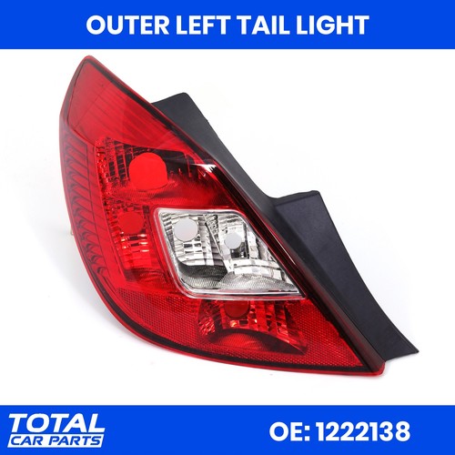 Outer left tail light - tail,
