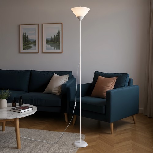 Modern uplighter floor lamp - modern,