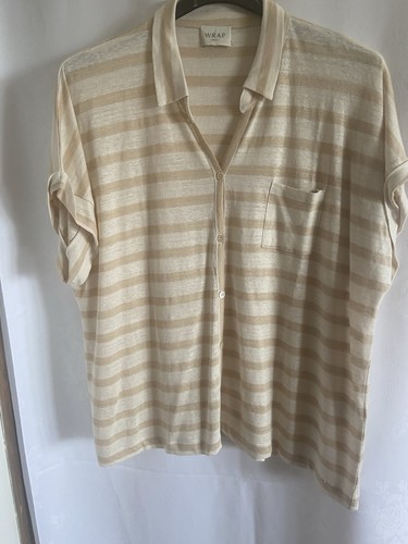 Wrap london 100 linen beige - 100%,