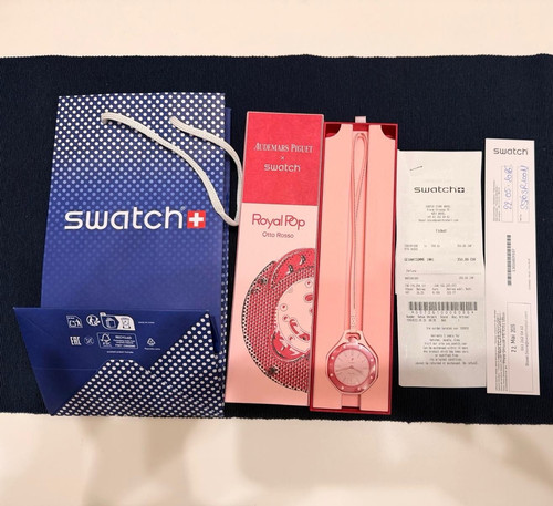 Swatch royal pop otto rosso - royal,