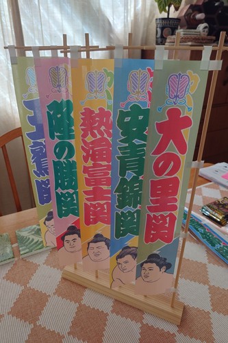 Sumo wrestler aonishiki mini - sumo,