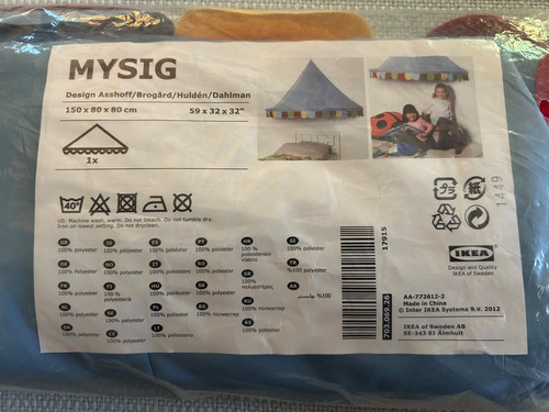 Nip ikea mysig bed canopy - nip,
