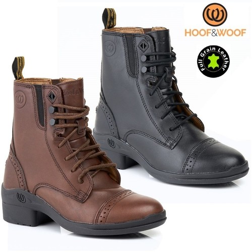 Girls leather paddock - leather,