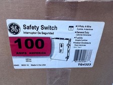 GE TG4323 100 AMP Fused Indoor