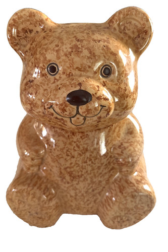 Vintage avon teddy bear cookie - avon,