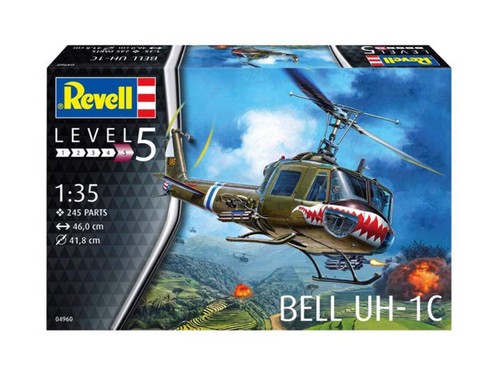 Revell bell uh 1c - revell, 1:35
