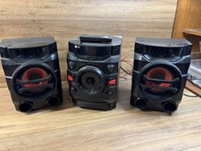 LG CM4360 Mini Hi-Fi Stereo System Bluetooth CD Player USB FM Tested Working 