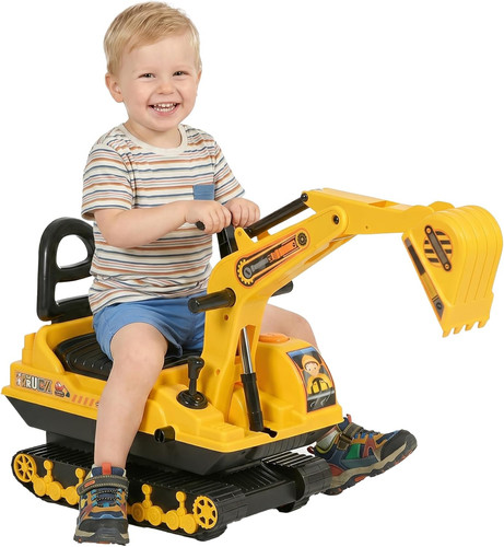 Homcom ride tractor - on,