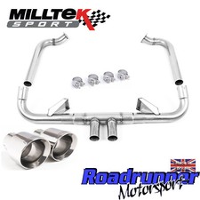 Milltek Exhaust Porsche Cayman 718 GTS 2.5T Stainless System Polish  SSXPO134