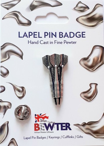 Darts lapel pin - pin, badge,