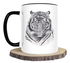 Tiger   11oz White Mug