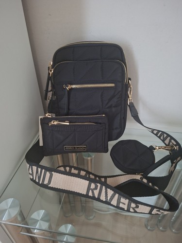 River island black fabric - black,