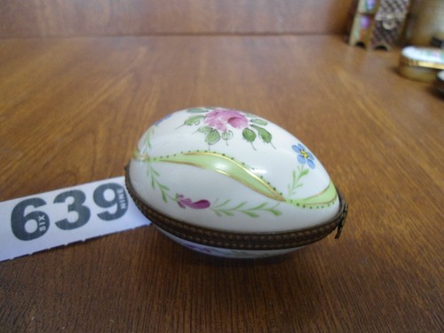 Limoges france peint main egg - limoges,