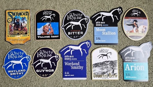 Ten white horse brewery - horse,