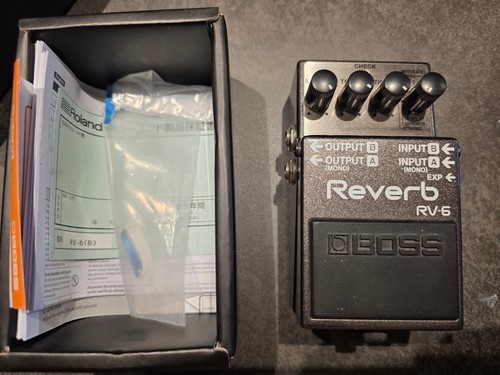 Boss reverb pedal great - -,