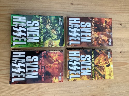 Sven hassel books paperback - x4,